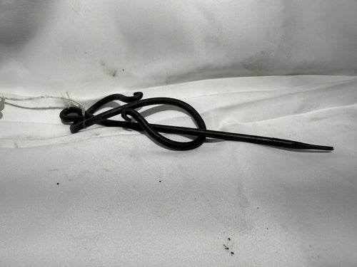 Hand Forged Iron Hair Clip